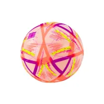 Pika gumowa jaskrawa we wzorki pomaraczowa 24cm Leantoys