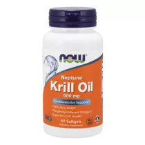 Now Foods Krill Oil olej z kryla 500 mg 60 kaps.