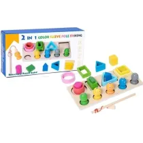 Sorter drewniany 2w1 �owieniem rybek Merkpol