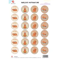 All4Kids Naklejki motywacyjne A4 Kapibara motywiara