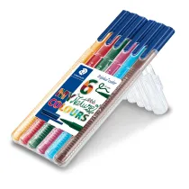 Staedtler Flamaster Triplus w etui 6 kolor�w, 1 mm
