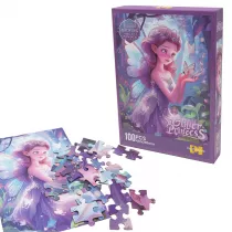 Puzzle 100 el. z brokatem ksi�niczka Askato