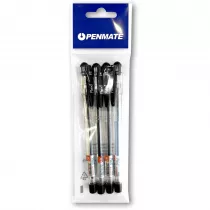 D�ugopis Flexi Penmate czarny 4 szt.