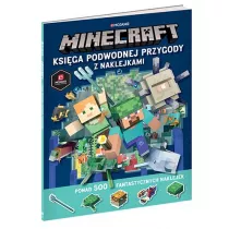 Minecraft. Ksiga podwodnej przygody z naklejkami