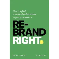 Rebrand Right. How to refresh your brand and marketing to grow your business wer. angielska
