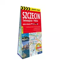 Plastic map Szczecin, winoujcie, Police w.2025