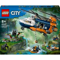 LEGO City Helikopter badaczy dungli w bazie 60437