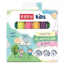 Easy Stationery Plastelina COL-006-P 6 szt.