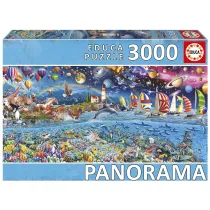 Puzzle 3000 el. ycie (panorama) Educa