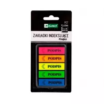 D.rect Zakadki indeksujce Podpis