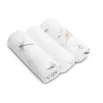 Pielucha mu�linowa bia�a 3 szt