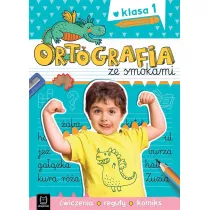 Ortografia ze smokami. wiczenia, reguy, komiks
