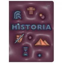 Interdruk Zeszyt A5 Historia z piguk wiedzy kratka 60 kartek 10 szt.