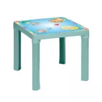 Stolik plastikowy pastel turkus 3Toysm