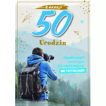 Armin Style KARNET URODZINY 50 B6 Z KOP AS GM-929 FOL