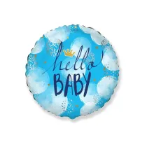 Balon foliowy Hello Baby Boy 45cm