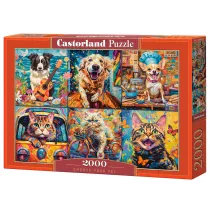 Puzzle 2000 el. Choose Your Pet Castorland