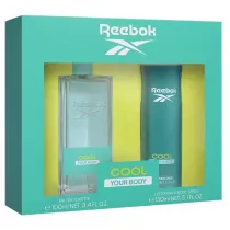 Reebok Zestaw dla kobiet Woda toaletowa Cool Your Body + Dezodorant 100 ml