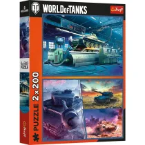 Puzzle 2x200 el. Pancerna misja Trefl