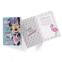Kukartka Karnet B6 DS-060 Urodziny Minnie