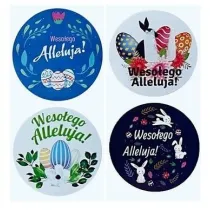 Titanum Naklejki papierowe na ta�mie Wielkanoc 38mm 300 szt
