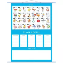 ArtGlob Plan lekcji Alfabet, plansza edukacyjna