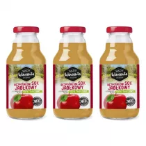Sady Wincenta Sok 100% jabkowy naturalnie mtny toczony NFC Zestaw 3 x 330 ml