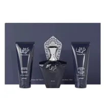 Afnan Zestaw Woda perfumowana Turathi Blue + el pod prysznic + Balsam po goleniu 90 ml