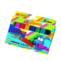 Easy Stationery Plastelina 8 kolorw