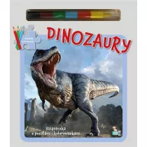 Ksieczka z puzzlami Dinozaury