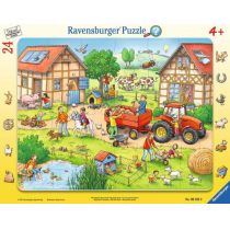 Puzzle ramkowe 24 el. Moja mała farma Ravensburger