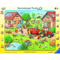 Puzzle ramkowe 24 el. Moja ma�a farma Ravensburger
