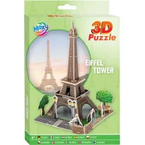 Puzzle piankowe 3D Wie�a Eiffla Grafix