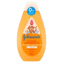 Johnson & Johnson Bath & Wash 2-in-1 Bubble b�belkowy p�yn 2w1 do k�pieli i mycia cia�a 500 ml