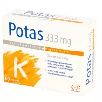 Colfarm Potas 333 mg Suplement diety 60 kaps.