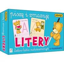 Pisz i zmazuj litery Adamigo