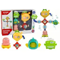 Zabawka do k�pieli przelewowa robot z przyssawkami LeanToys
