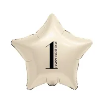 Godan BALON FOL GWIAZDA 1 KREM 44CM GO B/C