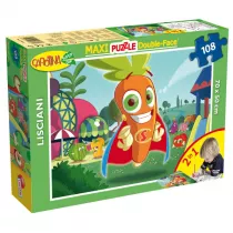 Puzzle dwustronne maxi 108 el. Carotina Lisciani