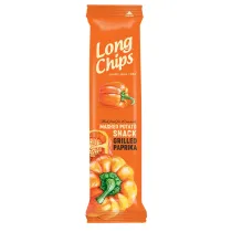 Long Chips Chipsy ziemniaczane o smaku grillowanej papryki 75 g