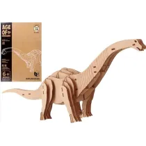 Puzzle drewniane 3D Dinozaur Diplodoukus Pro Kids