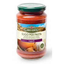 La Bio Idea Sos pomidorowy z cebulą napoli bez dodatku cukrów 340 g Bio