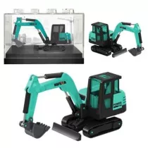 Koparka gsienicowa zielona 1:80 Leantoys