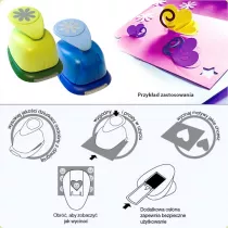 Dalprint Dziurkacz ozdobny kombinerki Ko�o 3 mm