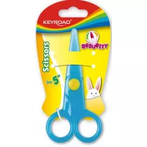 Keyroad No�yczki szkolne Security zaokr�glone 12,5cm