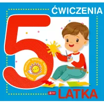 wiczenia 5-latka z naklejkami