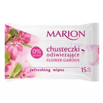 Marion Refreshing Wipes chusteczki od�wie�aj�ce Flower Garden 15 szt.