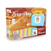 Karty do nauki Angielskiego Lingo Play Niebieskie