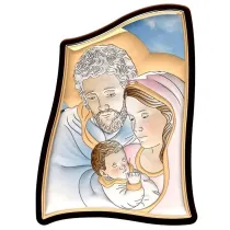 Obrazek srebrny �wi�ta Rodzina 7x5cm
