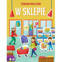 Ozdabiam naklejkami. W sklepie